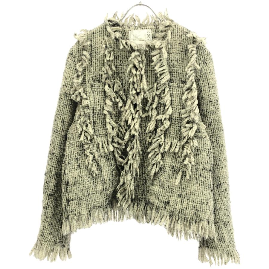 sacai（サカイ） 23AW ウールツイードジャケット 23-07000 グレー 1