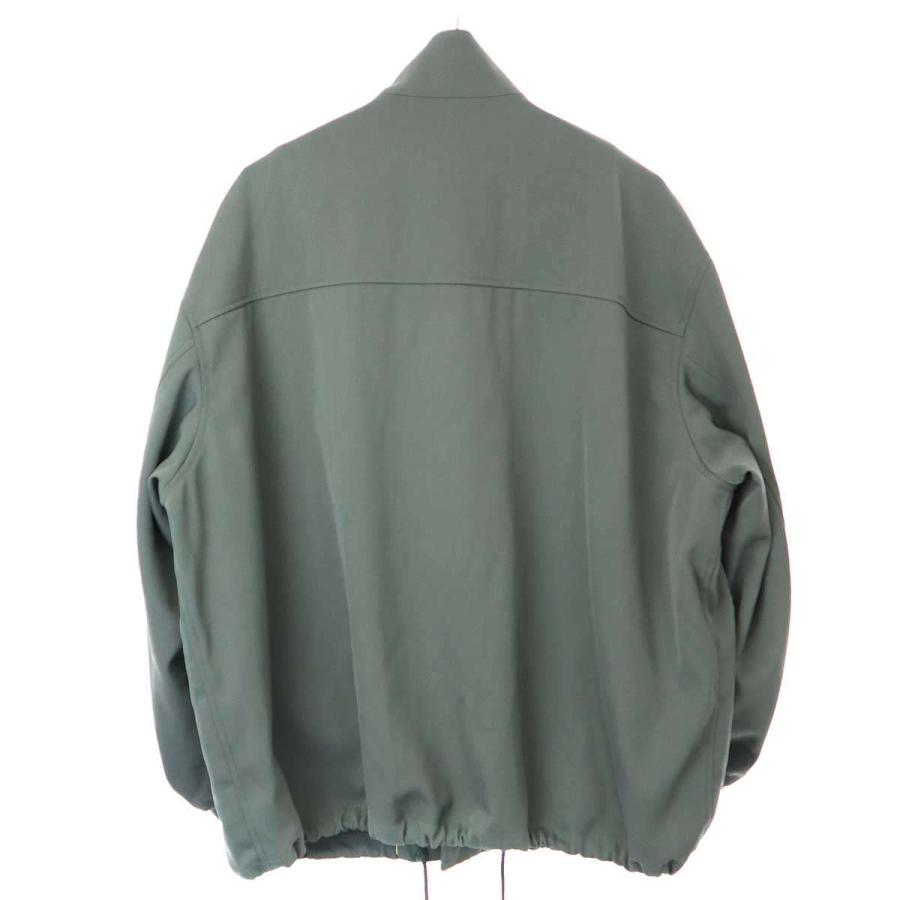 mando マンド 24AW ウールキャバリーツイルスタンドカラーブルゾン 24394-002 グリーン 2 ジャケット/アウター mando マンド 24AW ウールキャバリーツイル