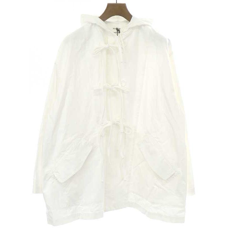 POSTELEGANT ポステレガント 20AW SLUB COTTON POPLIN KNOT SNOW PARKA  