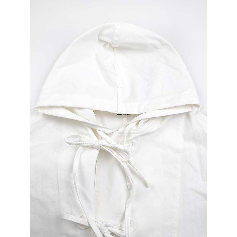 POSTELEGANT ポステレガント 20AW SLUB COTTON POPLIN KNOT SNOW PARKA  