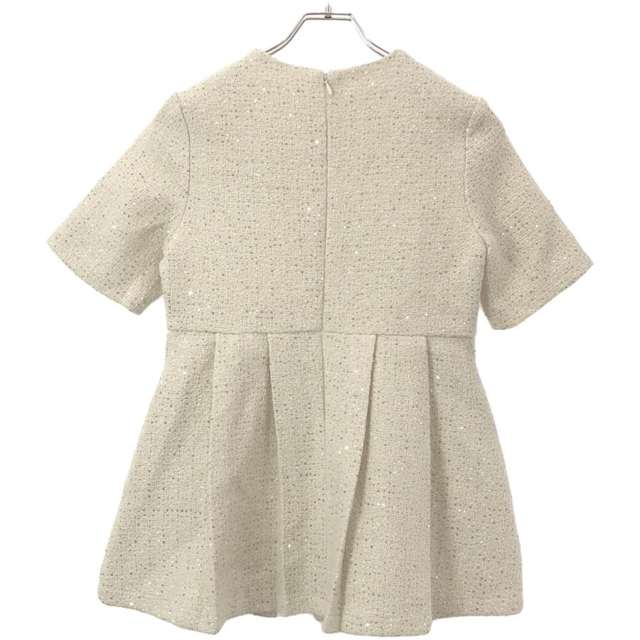 BIRTHDAY BASH バースデーバッシュ TWEED TUCK PEPLUM TOPS BIRTHDAY BASH バースデーバッシュ TWEED TUCK PEPLUM TOPS