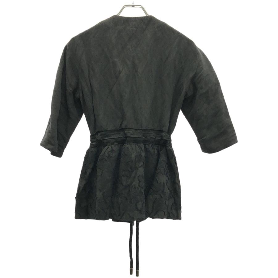 MONCLER - MONCLER GAMME ROUGE モンクレール ガムルージュ エンブロイダリージップアップデザイントップス  ブラック 1 MONCLER（モンクレール） MONCLER GAMME ROUGE ガムルージュ エン