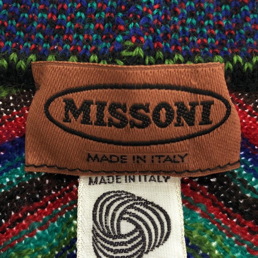 MISSONI（ミッソーニ） ヴィンテージ ロングウールボーダーニット