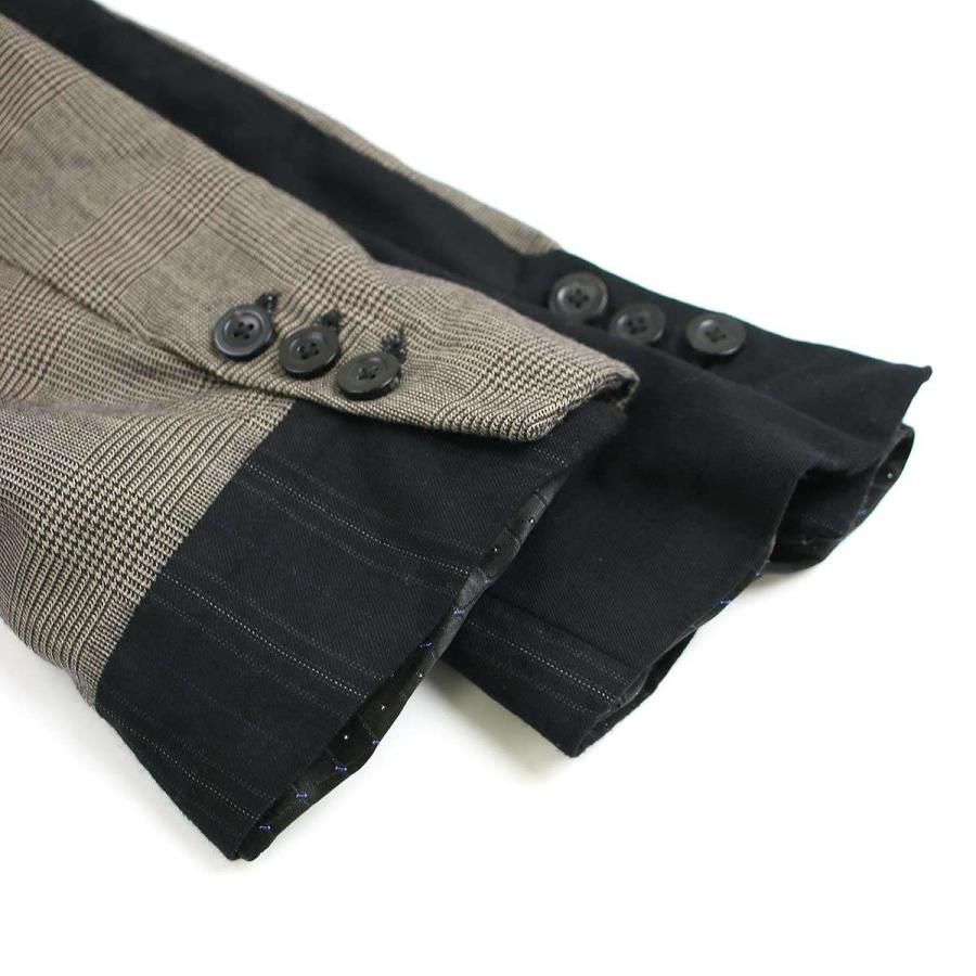 GEOFFREY B.SMALLジェフリービースモールハンドメイドテーラード handmade 1 button crop length leisure kimono jacket