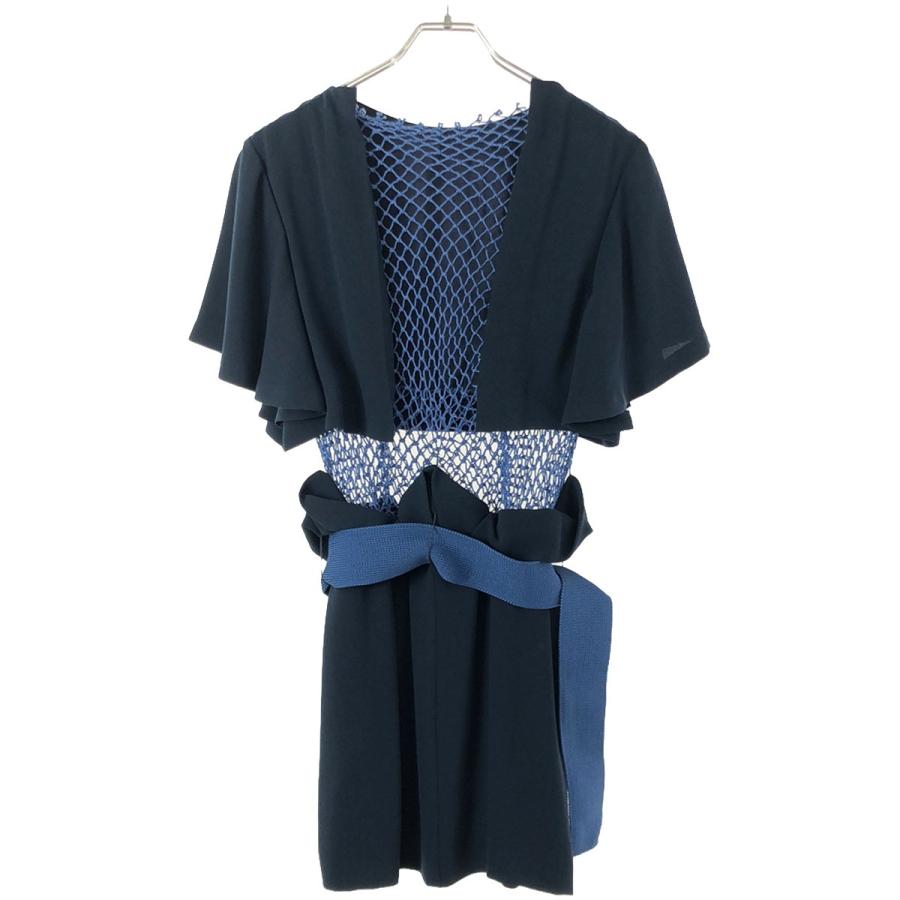 TOGA PULLA メッシュ　ミニワンピース TOGA PULLA メッシュミニワンピース
