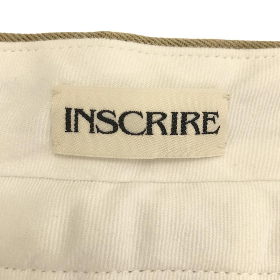 INSCRIRE（アンスクリア） チノパンツ I18AW-PT26B ベージュ 36
