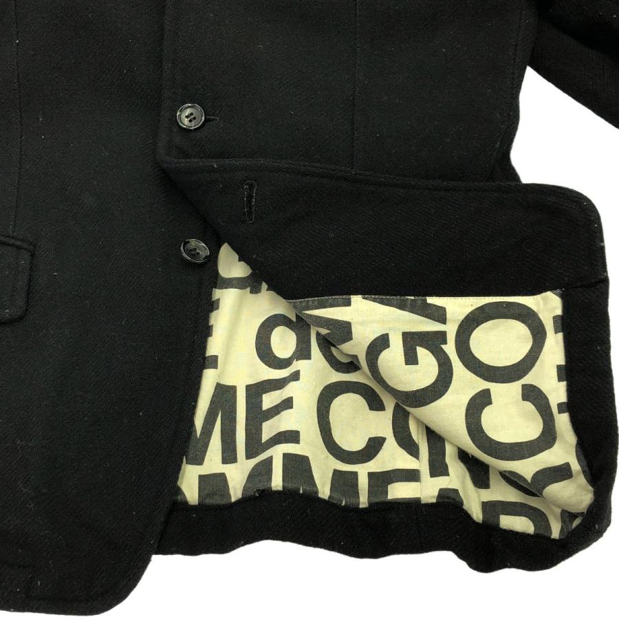 AD2005 ギャルソンオム ジャケット COMME des GARCONS HOMME コムデギャルソンオム 2005AW 裏地ロゴ