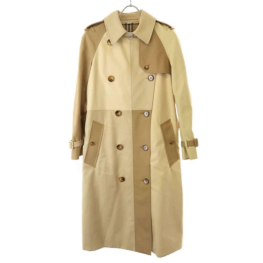 BURBERRY バーバリー コットンギャバジンパッチワークトレンチ BURBERRY バーバリー コットンギャバジンパッチワークトレンチ