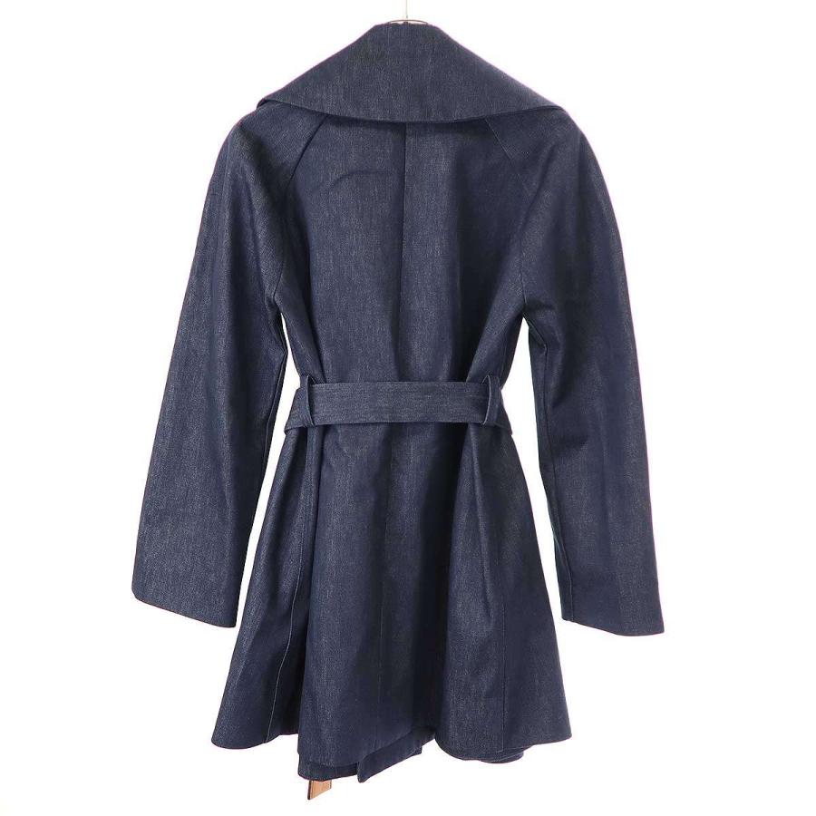 LOEWE（ロエベ） 23AW Trapeze coat in denim Raw Denim アナグラム