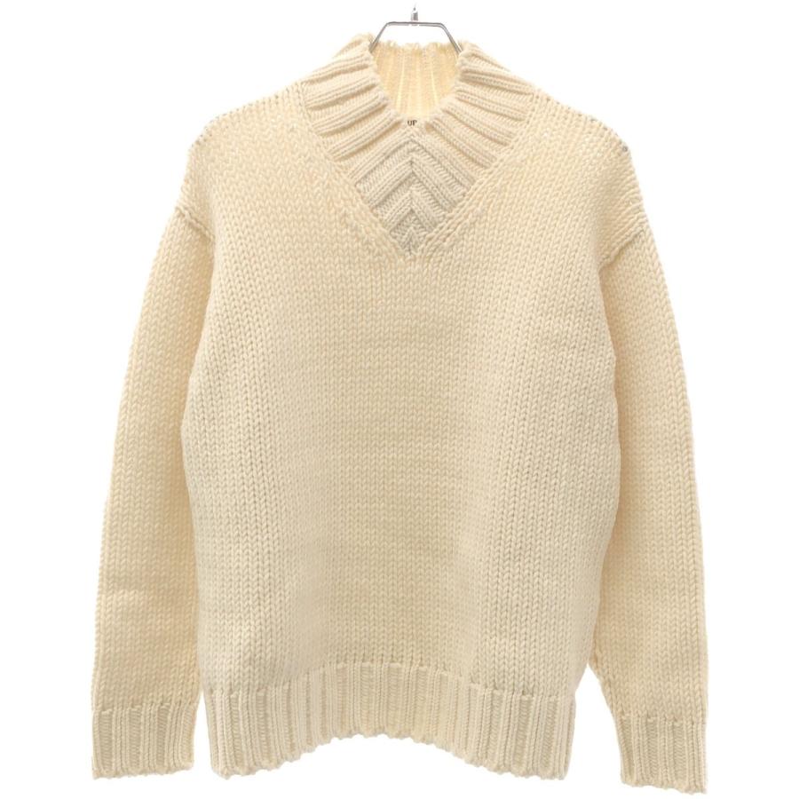 AURALEE（オーラリー） 20AW SUPER FINE WOOL AIRY KNIT V-NECK P/O