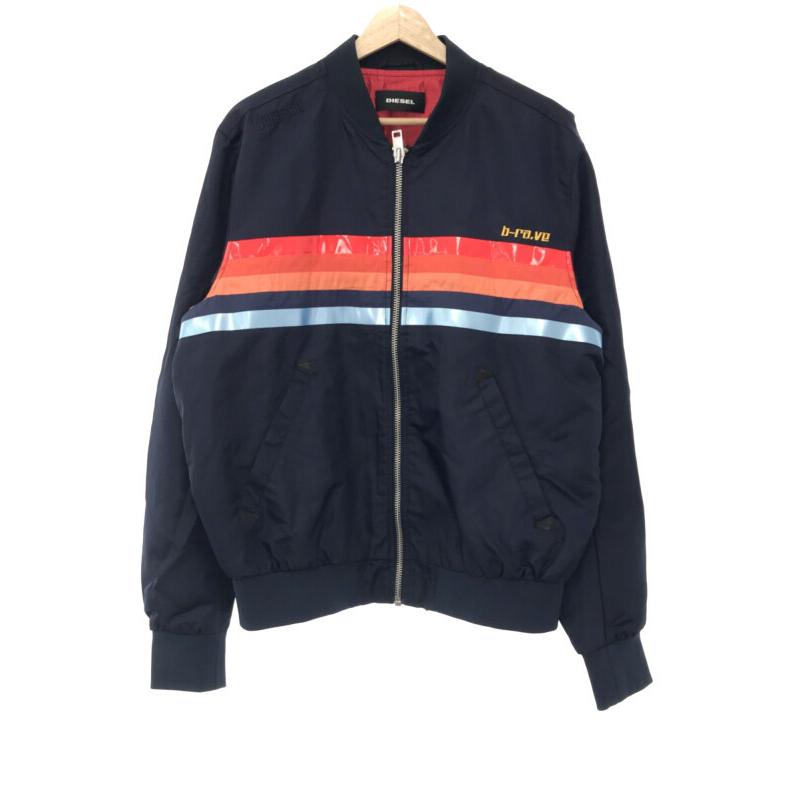 DIESEL（ディーゼル） ジップアップナイロンボンバージャケット 