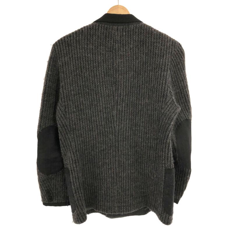 JUNYA WATANABE MAN ショールカラーニットコムデギャルソン