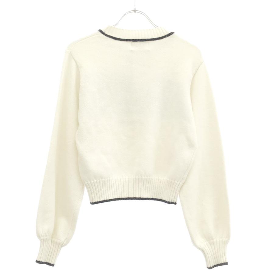 希少！今季モデル‼️超美品✨人気色完売ホワイト❣️ブリーフィング 春 ニット☆L LILY BROWN（リリーブラウン） LILY BROWN×MARY QUANT リリーブラウン
