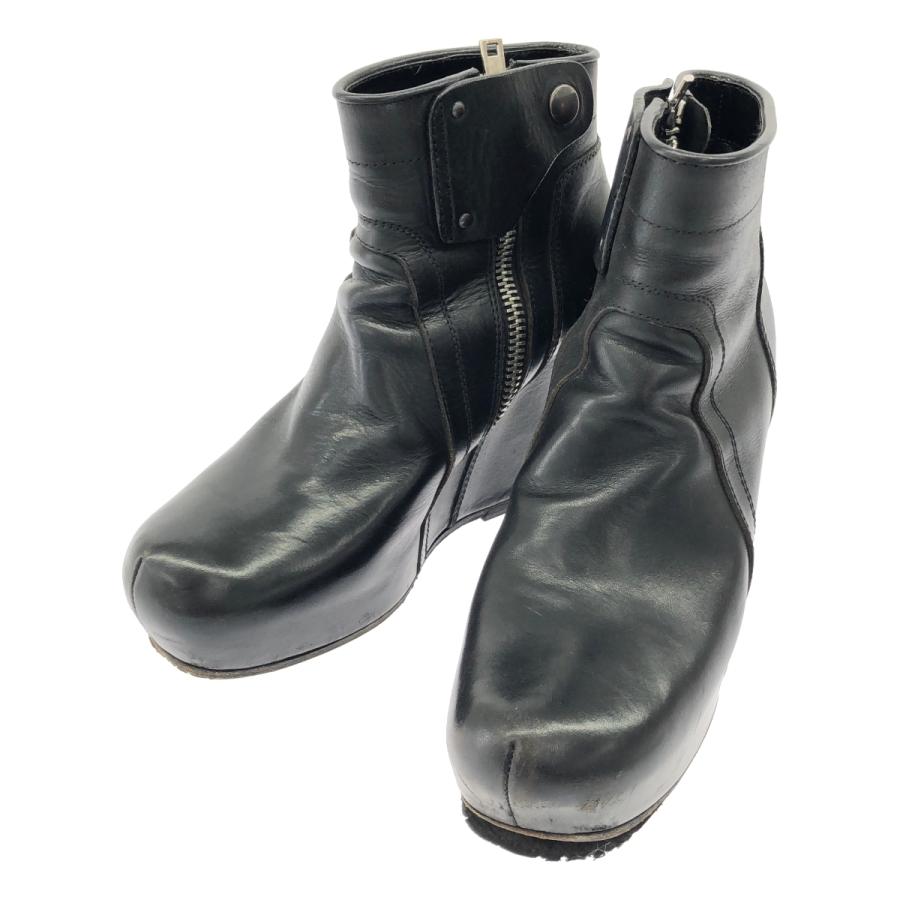 Rick Owens（リック・オウエンス） ウェッジソールレザーブーツ