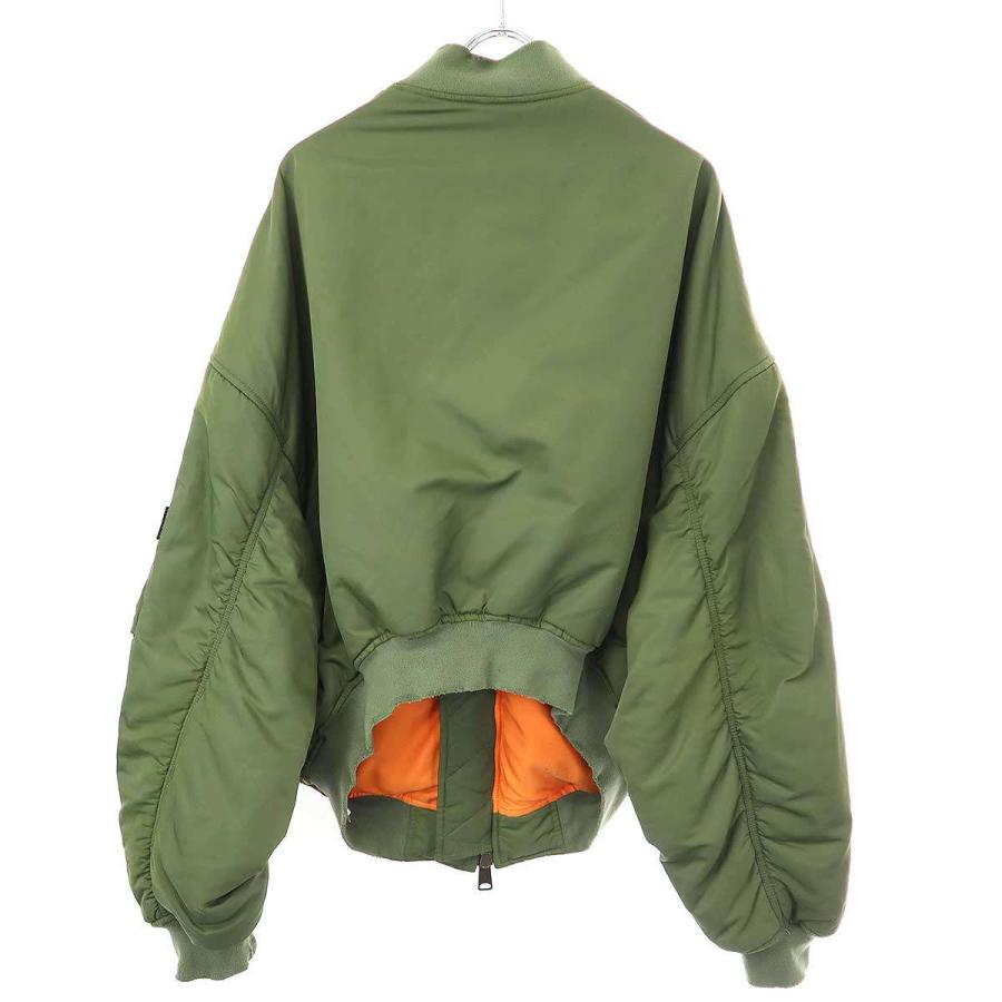 BALENCIAGA バレンシアガ Off Shoulder Bomber Jacket オフショルダー