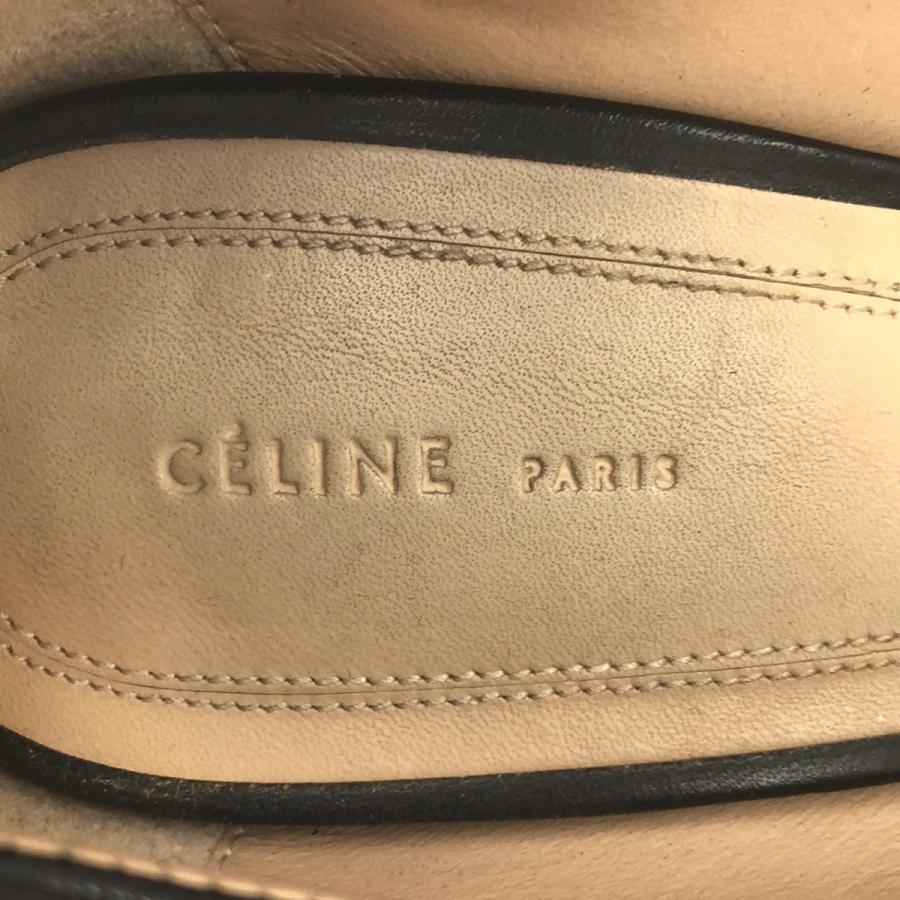 CELINE セリーヌ アーモンドトゥ ハイヒールパンプス  ブラック  ITJ4IHX0SY00 | CELINE | 04