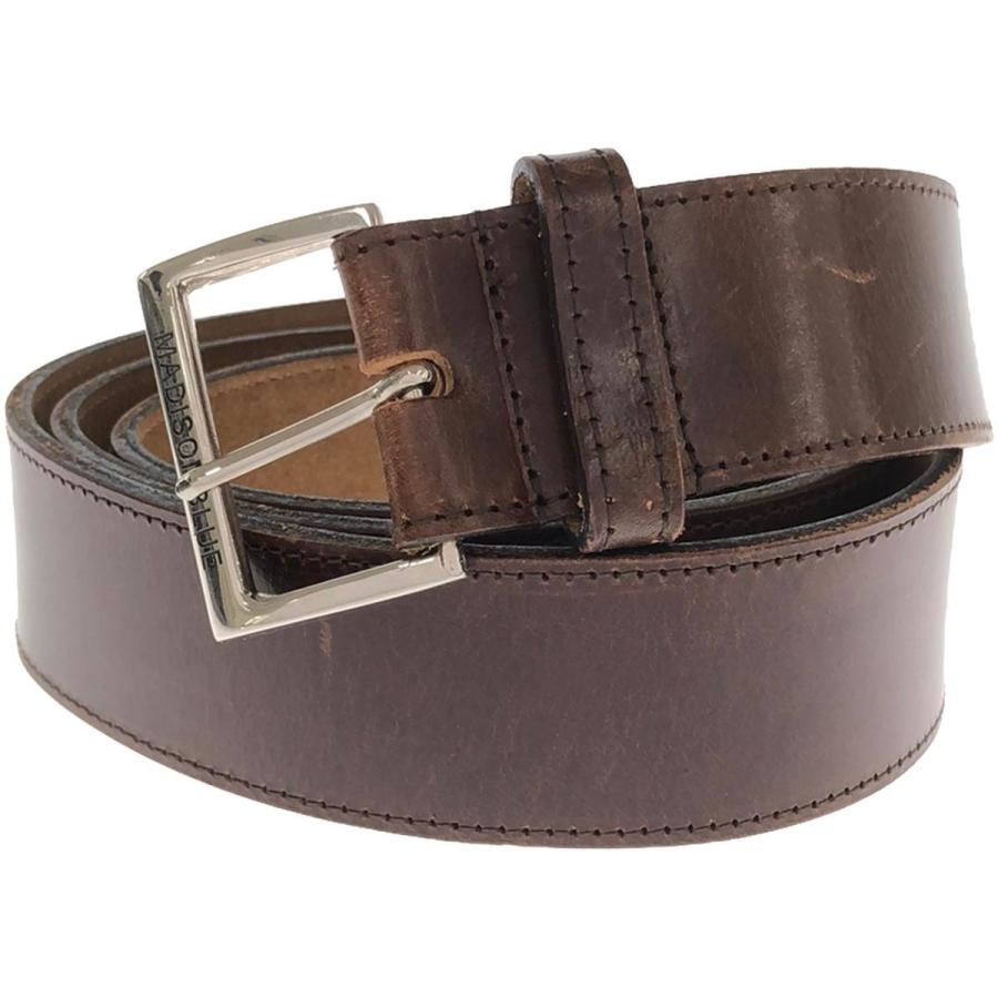 MADISON BLUE（マディソンブルー） レザーベルト ブラウン