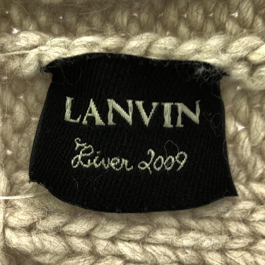 LANVIN ランバン 2009AW アルパカブレンドウールニットボレロカーディガン  ベージュ XS ALPAKA LANVIN ランバン 2009AW アルパカブレンドウールニットボレロ