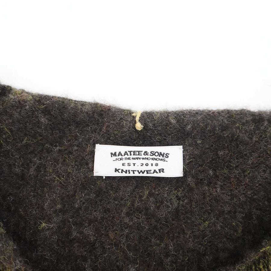 MAATEE＆SONS（マーティーアンドサンズ） 25AW くるみ起毛SWEATER