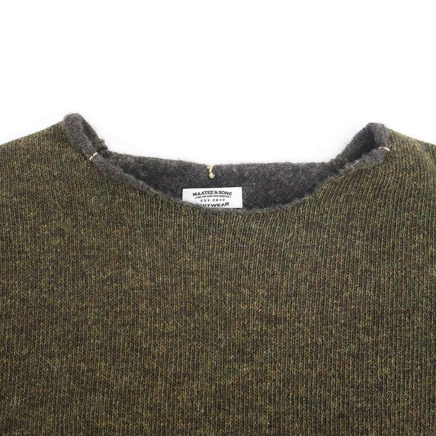 MAATEE＆SONS（マーティーアンドサンズ） 25AW くるみ起毛SWEATER