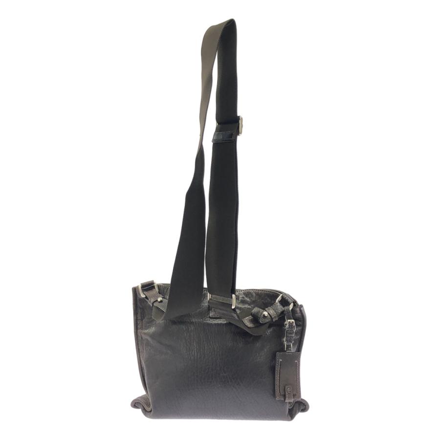 JIL SANDER（ジルサンダー） レザーショルダーバッグ ブラウン