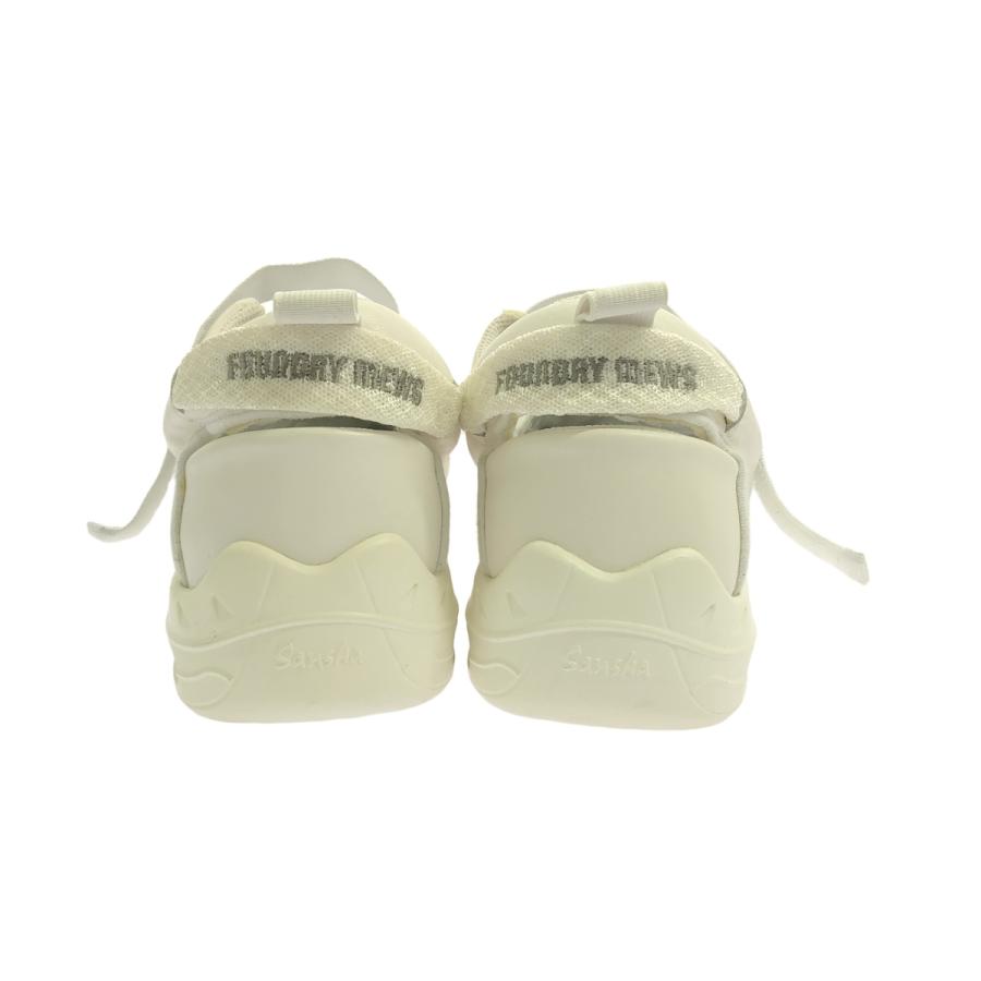 FONDERIA Foundry Mews ファウンドリーミューズ White canvas shoes 