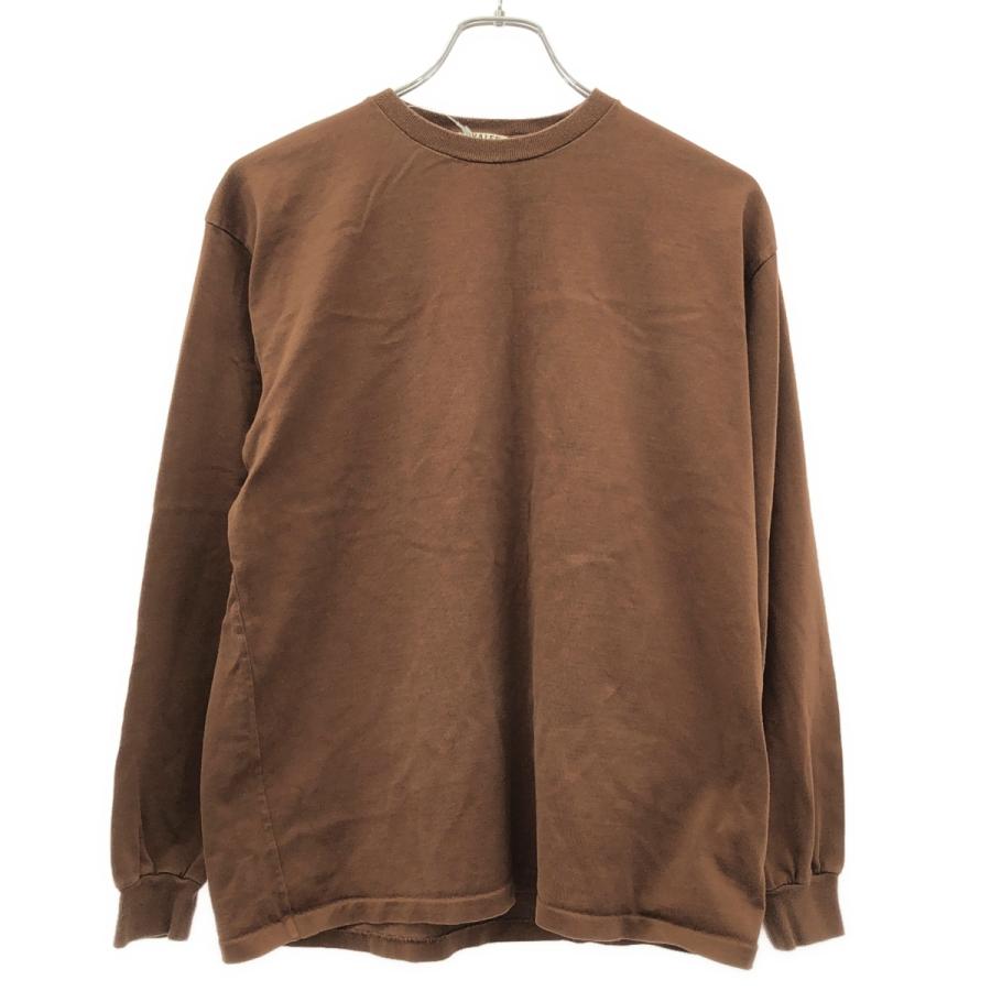 AURALEE（オーラリー） 20AW LUSTER PLATING L/S TEE ロングスリーブT