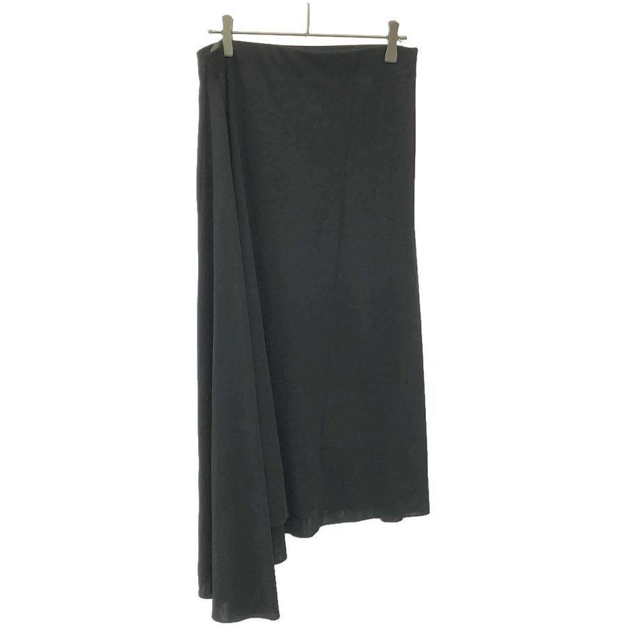 TOTEME トーテム アシンメトリーロングスカート 18-060-510-0001 ブラック S ITJAJNM4HI2Q | TOTEME | 01