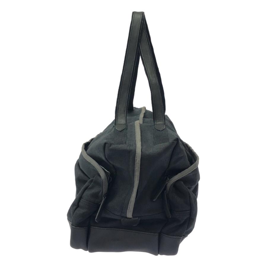 ISSEY MIYAKE（イッセイミヤケ） レザーキャンバスボストンバッグ