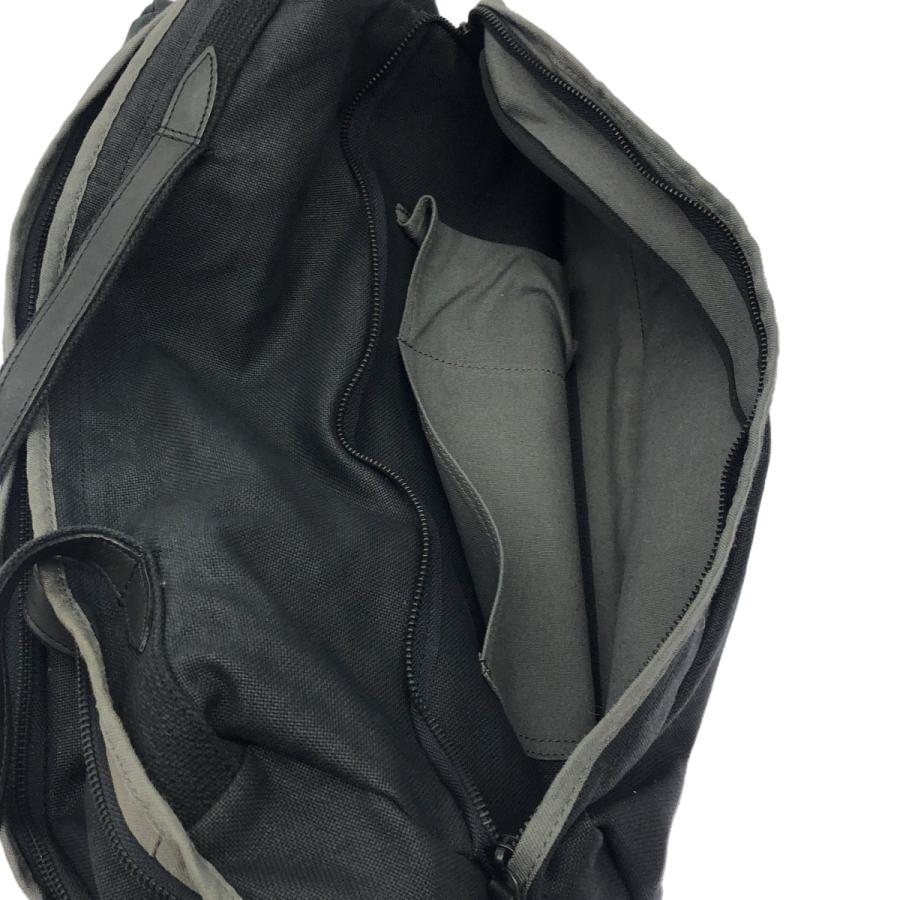 ISSEY MIYAKE（イッセイミヤケ） レザーキャンバスボストンバッグ