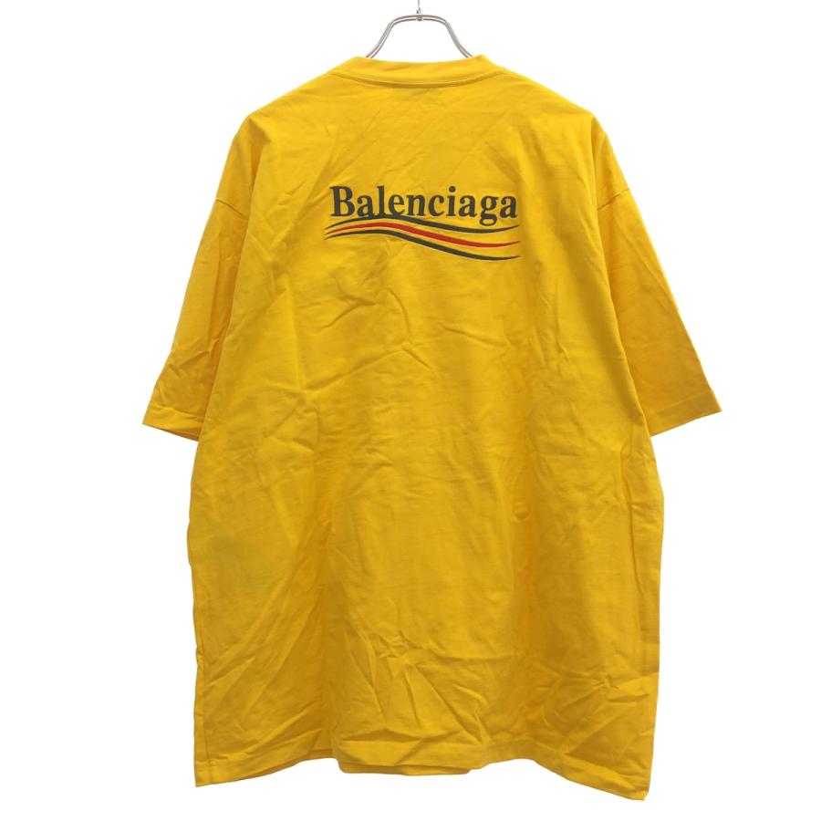 BALENCIAGA（バレンシアガ） キャンペーンロゴTシャツ 641675 イエロー 