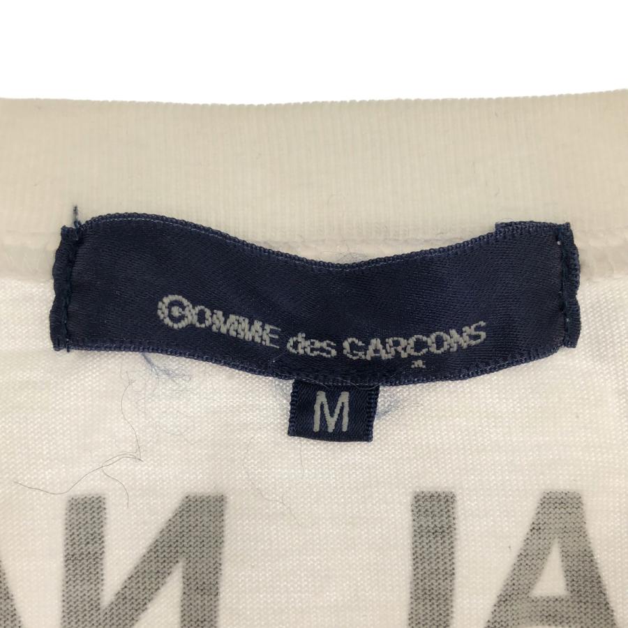 COMME des GARCONS コムデギャルソン 2002AW Gene Krell MODS プリントTシャツ KG-T001 ホワイト M COMME des GARCONS（コムデギャルソン） 2002AW Gene Krell MODS