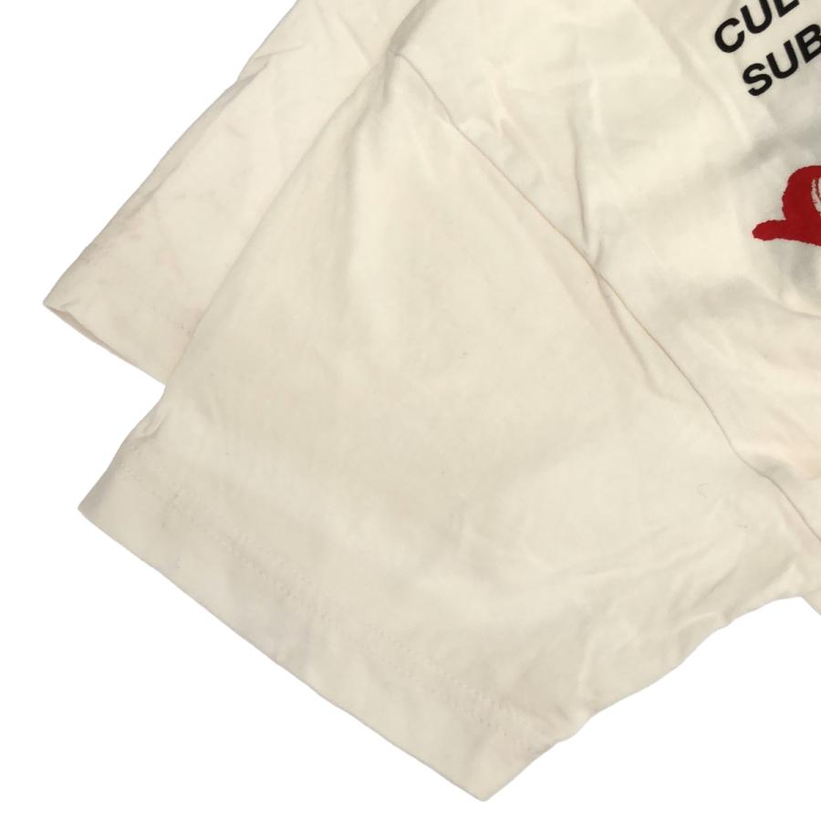 COMME des GARCONS コムデギャルソン 2002AW Gene Krell MODS プリントTシャツ KG-T001 ホワイト M COMME des GARCONS（コムデギャルソン） 2002AW Gene Krell MODS