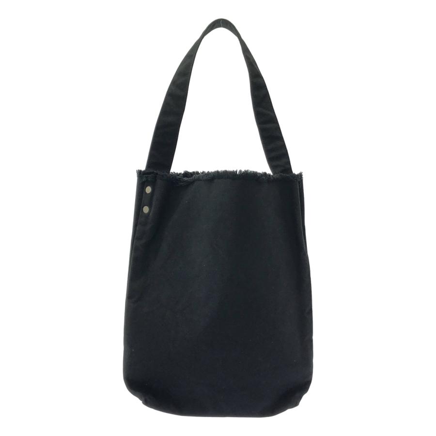 Aeta アエタ コットンキャンバス ショルダー バッグ ブラック