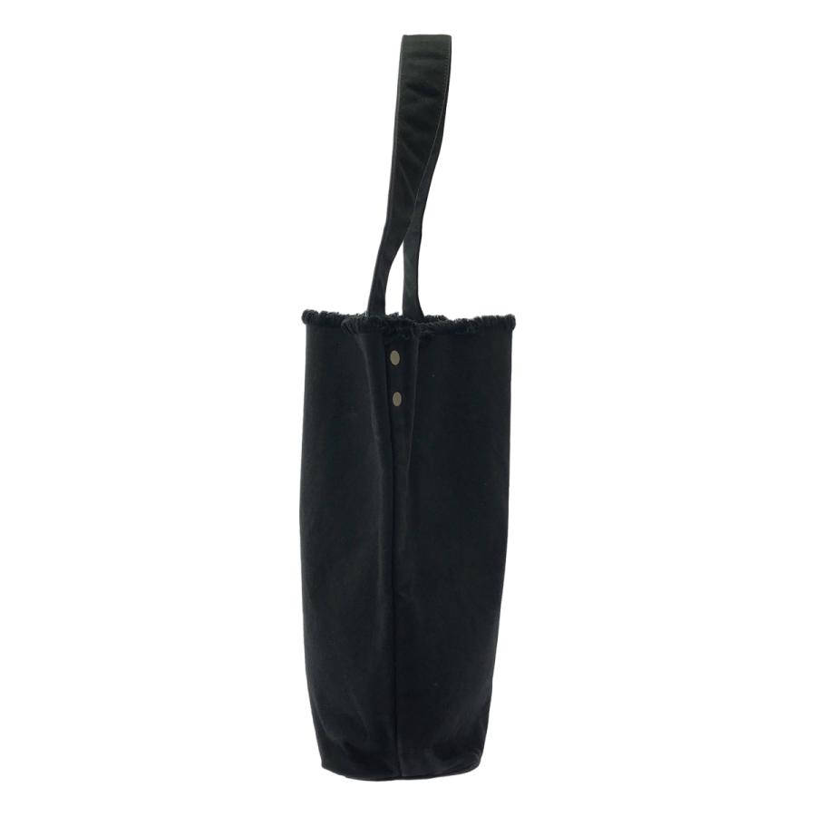 Aeta アエタ コットンキャンバス ショルダー バッグ ブラック