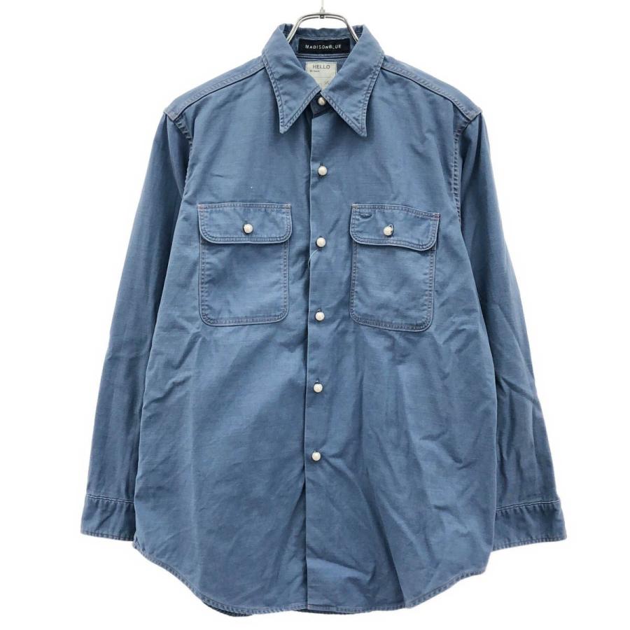 シャツ MADISON BLUE マディソンブルー HAMPTON BACK SATIN SHIRT
