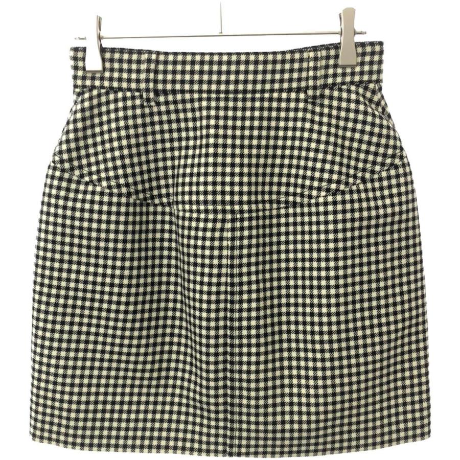 miu ミュウミュウ 2020 Gingham Mini Skirt ギンガムチェックウール 