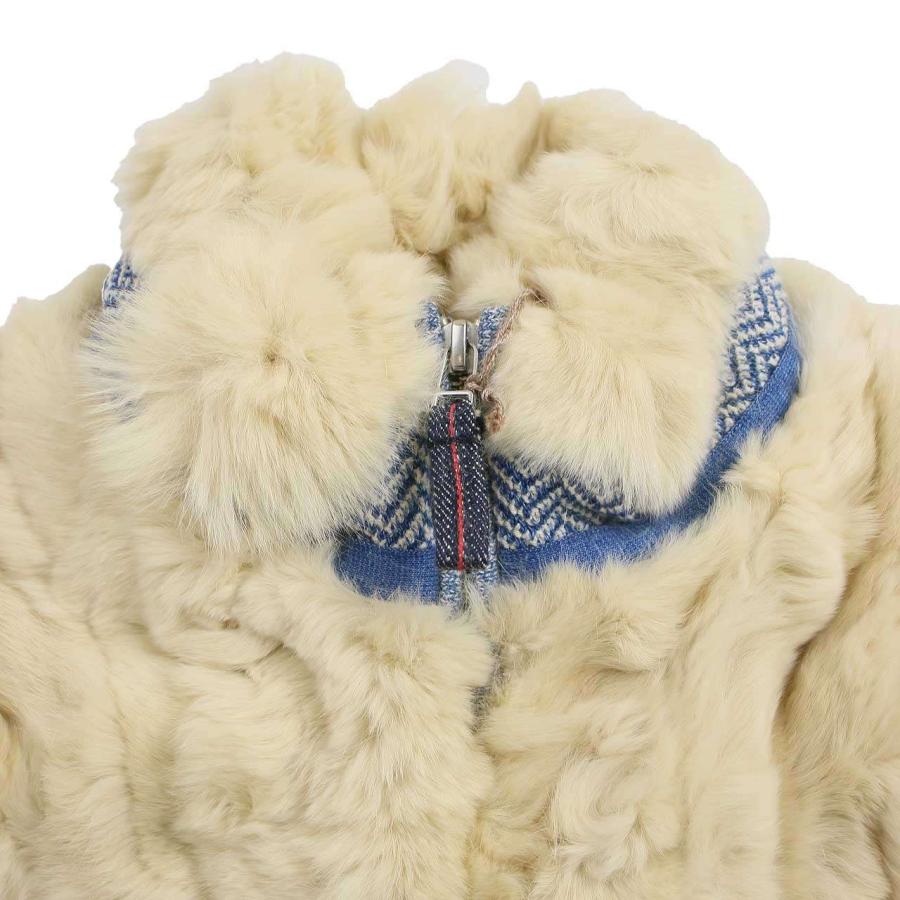 45R - 45R フォーティファイブアール 19AW ラビットファーのベスト 7081025 ベージュ系 0 45R（フォーティファイブアール） 19AW ラビットファーのベスト