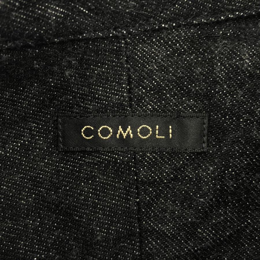 COMOLI（コモリ） 24AW デニム コモリシャツ A03-02002 ブラック 2