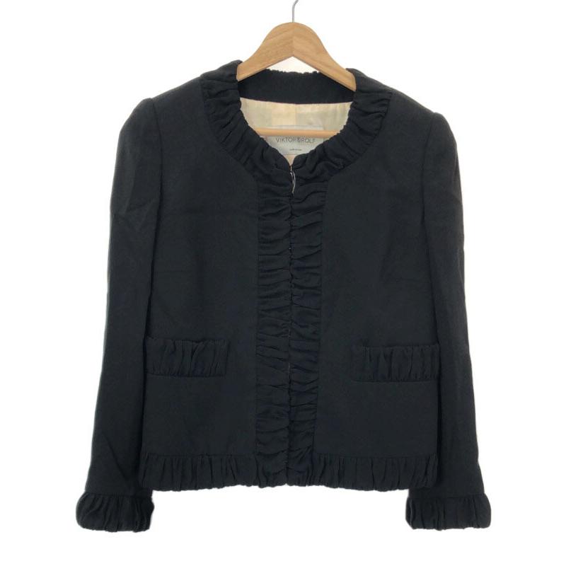 新品ヴィクターロルフViktor&RolfフリルブルゾンGジャンデニムジャケット