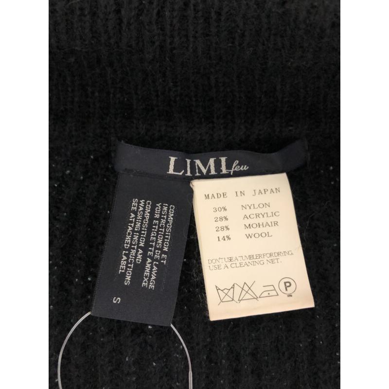 【美品】LIMIfeu リミフゥ ウールニットポンチョ LIMI feu（リミフゥ） 13AW ニットポンチョ ブラック S ITJHGA9ODPB6