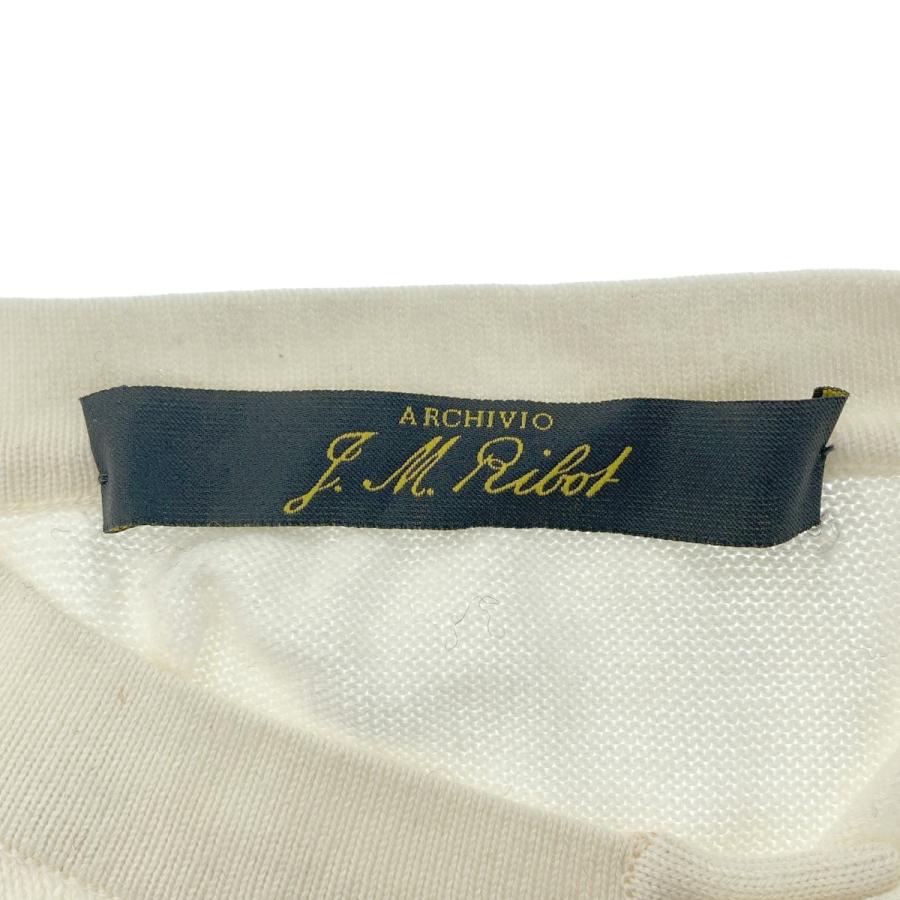 ARCHIVIO J.M. Ribot アルキビオ J.M. リボット ヘンリーネックニットトップス アイボリー ITJHLQI3MDKY_2