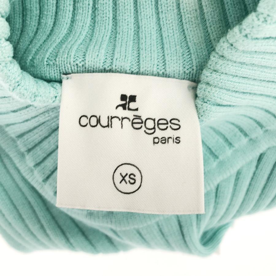 courreges Courreges クレージュ 23SS RIB KNIT SHORT SLEEVES courreges Courreges クレージュ 23SS RIB KNIT SHORT SLEEVES