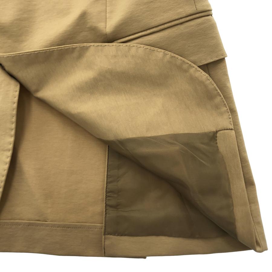 MOVB モーヴ Duplex Cotton Jersey シングル2Bノッチド・トラベルジャケット JK-013PR ベージュ 48 MOVB モーヴ Duplex Cotton Jersey シングル2Bノッチド・トラベル