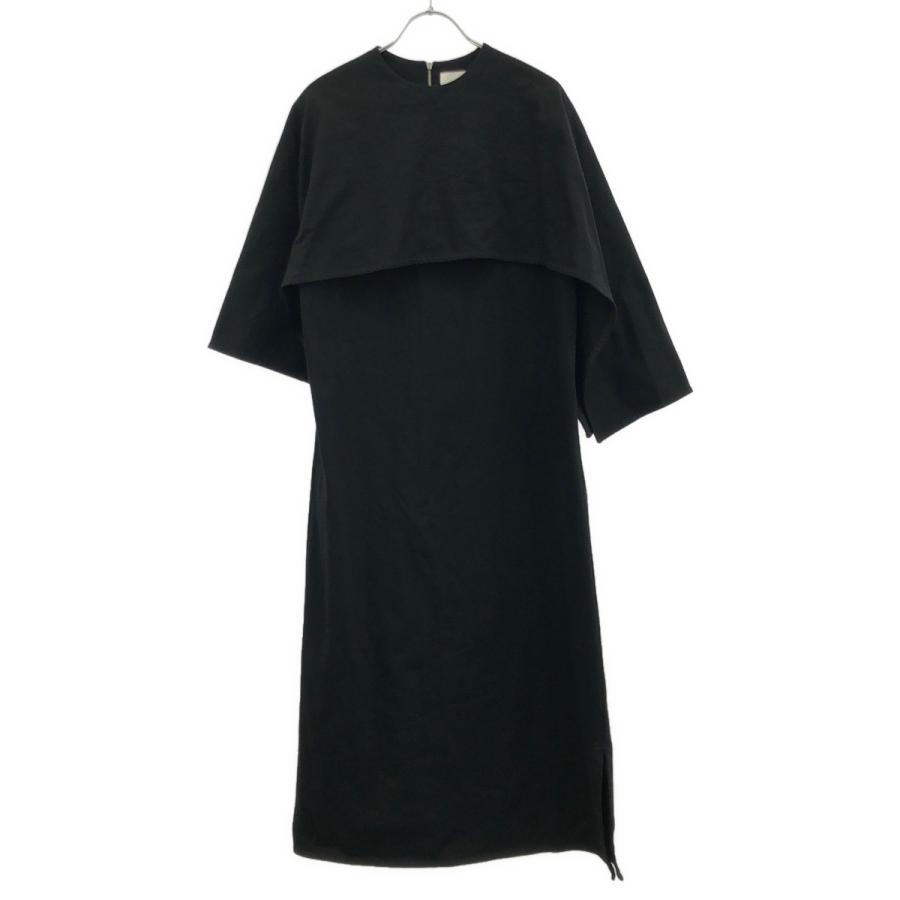 JIL SANDER（ジルサンダー） 24SS DRESS W/CAPE ケープデザイン