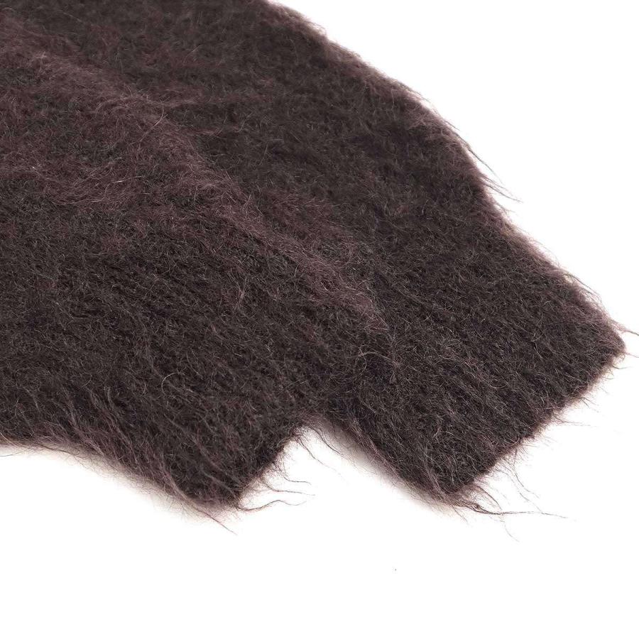 AURALEE - AURALEE オーラリー 22AW BRUSHED SUPER KID MOHAIR KNIT モヘアニットカーディガン  ブラウン系 1 AURALEE - AURALEE オーラリー 22AW BRUSHED SUPER KID MOHAIR