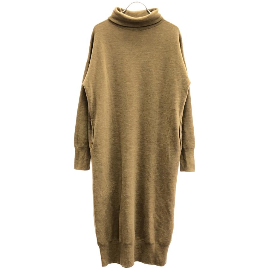 PLAIN PEOPLE プレインピープル ウールタートルネックニットワンピース A1593KA059 ベージュ 3 ITJKSV096YVI | PLAIN PEOPLE