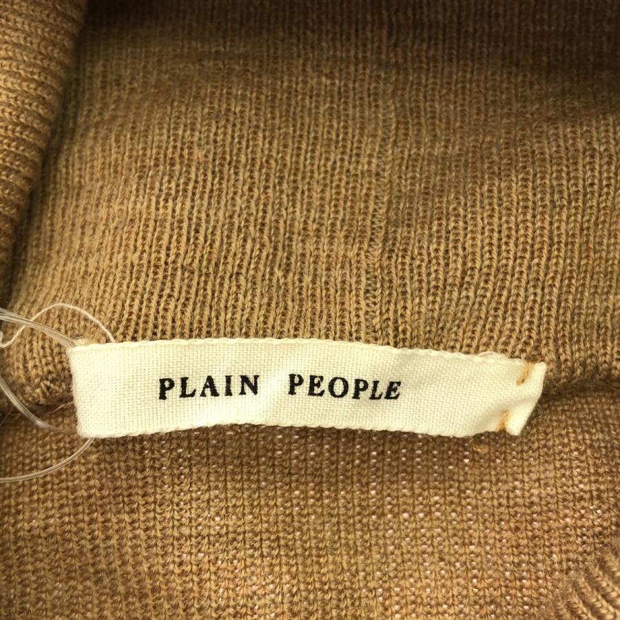PLAIN PEOPLE プレインピープル ウールタートルネックニットワンピース A1593KA059 ベージュ 3 ITJKSV096YVI | PLAIN PEOPLE | 02
