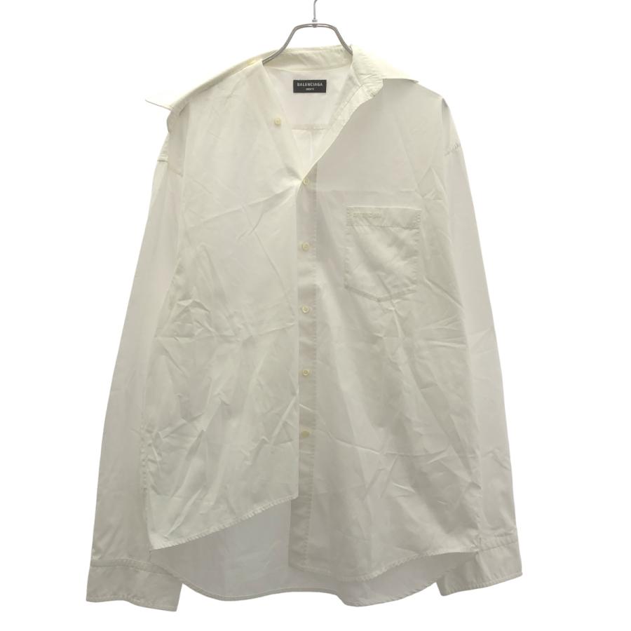 BALENCIAGA（バレンシアガ） 21AW アシンメトリーオーバーシャツ 