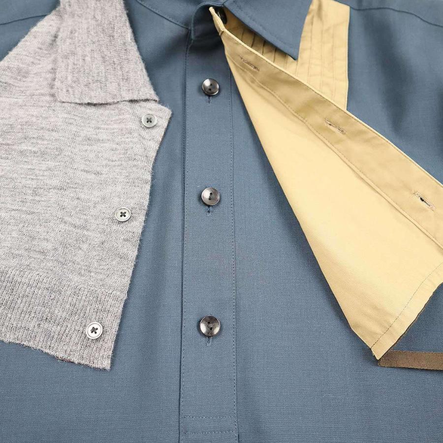 kolor カラー 22SS T/W トロピカルウール ドッキングレイヤード kolor カラー 22SS T/W トロピカルウール ドッキングレイヤード